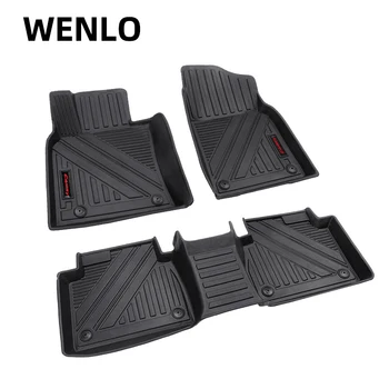 

Floor Mats Compatible For TOYOTA Highlander RAV4 Camry Corolla Levin Prado Vois CHR Front Rear 2 Rows Rubber Car Floor Liners