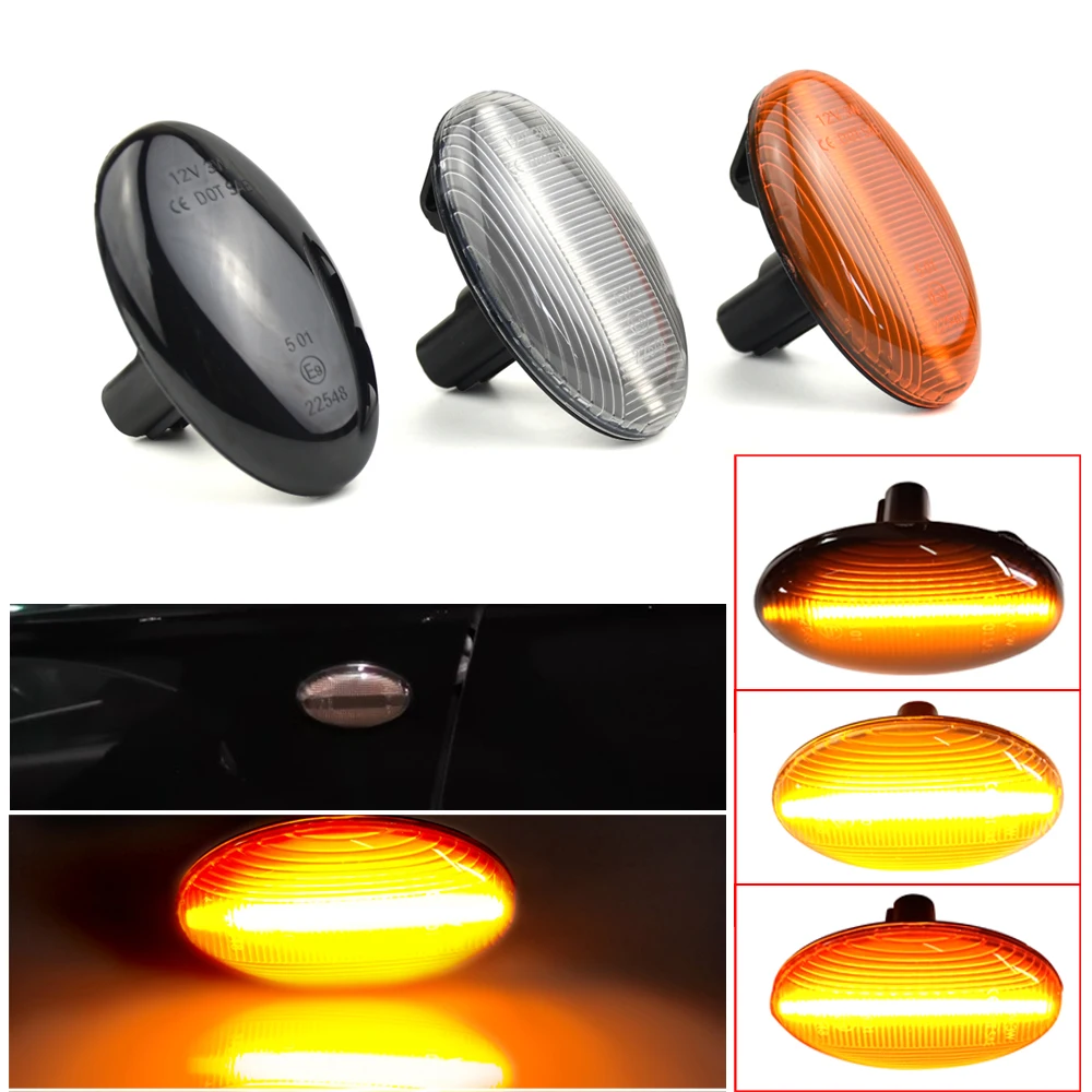 LED Side Marker Indicator Lights For Subaru Impreza WRX STI