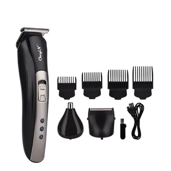 

3 In 1 Hair Clipper Professional Electric Hair Trimmer Men Haircutting Machine Haircut Electric Shaver Razor Beard Nose Trimmer