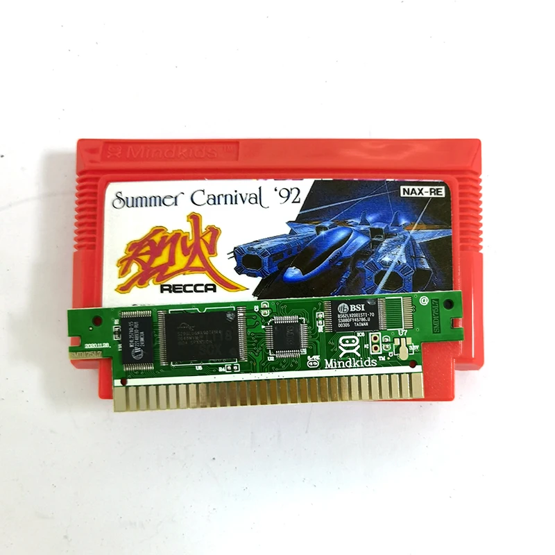 Summer Carnival 92 Recca Nes/FC Card For 60 Pin 8 Bit Game Player - ANKUX Tech Co., Ltd