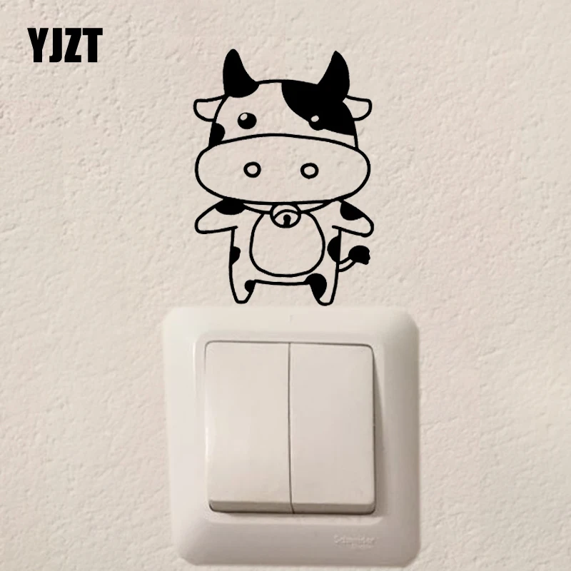 YJZT нижнее белье с рисунком из мультфильма трусы украшение комнаты виниловые