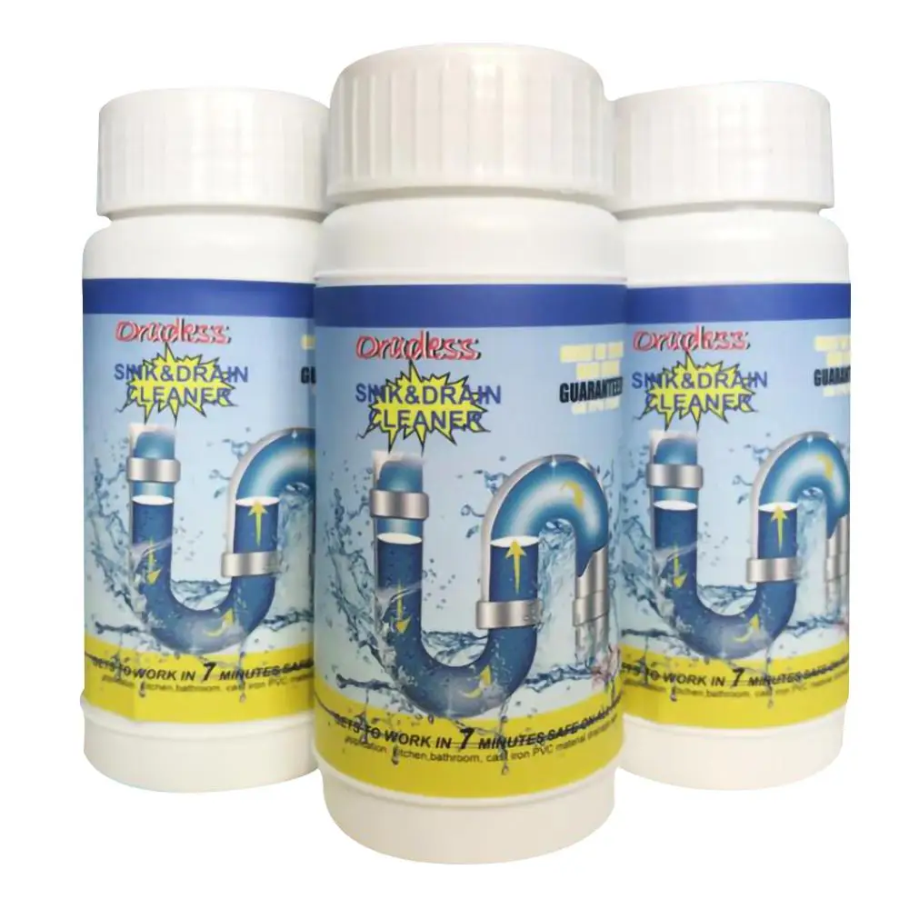

Powerful Pipe Dredging Agent Powerful Sink Drain Cleaner For Kitchen Sewer Toilet Closestool Clogging Home Cleaning Supplies