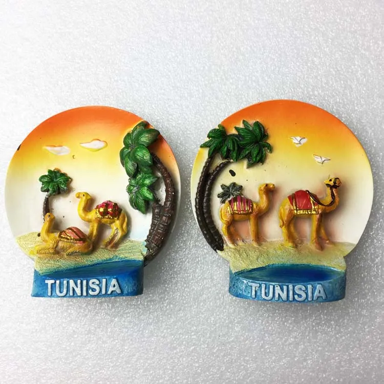 Магнитный Магнит на холодильник Tunisian трёхмерная пустыня ветер туризм мемориал