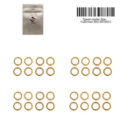 1000er Pack Skateboard Truck Speedrings Skateboard Parts Speed Ring black Silver golden  Longboard Hardware Replace part