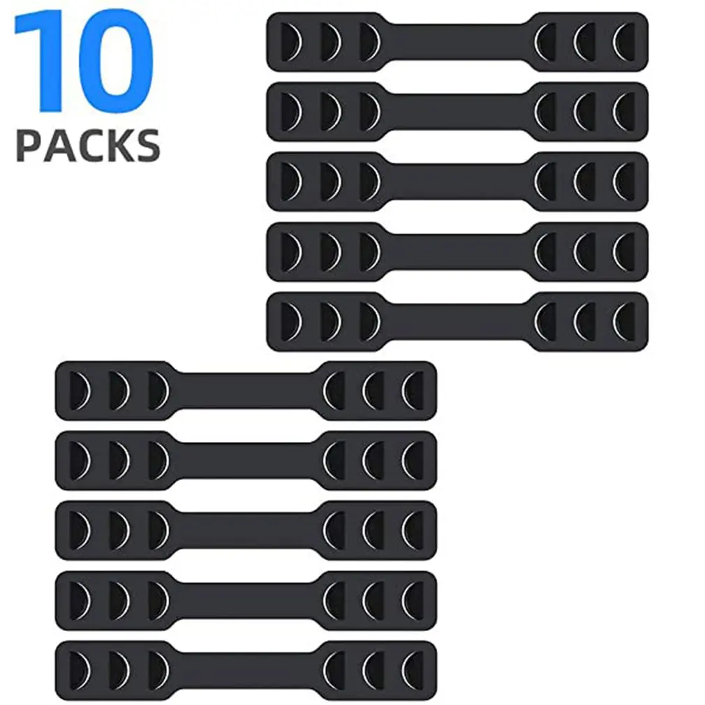 

10pcs/Lot Mask Strap Extender Anti-tight Ear Care Protecter Face Cover Strap Mask Holder Hook Release Ear Soft PE Rope Buckle