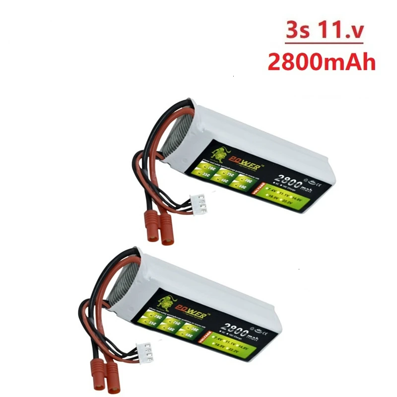 

Upgraded For BAYANGTOYS X16 X21 X22 11.1V Battery 2800mah for X16 x21 Battery For RC Quadcopter Spare Parts 2pcs/sets