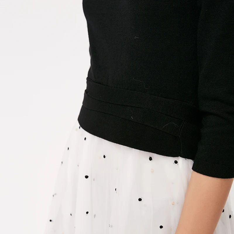 Vero Moda женское трикотажное платье Gauzy Midriff-Baring | 319146504