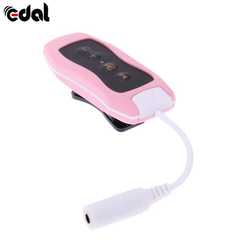 EDAL 4G Flash Memory IPX8 водонепроницаемый спортивный MP3-плеер с FM наушник для плавания