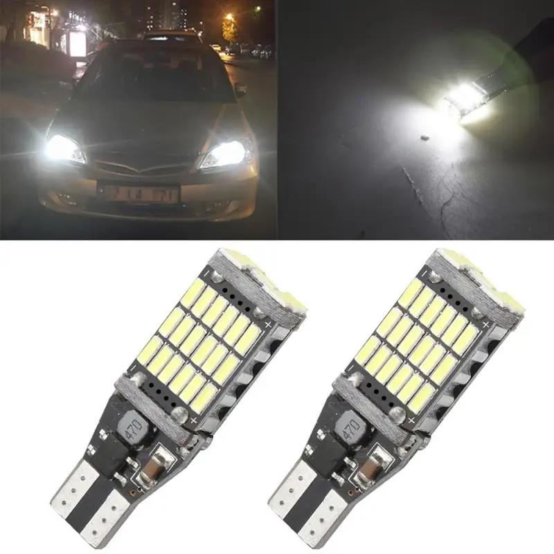 Новый T15 W16W LED 921 912 супер яркий 45 SMD 4014 Canbus без ошибок автомобильный резервный стоп