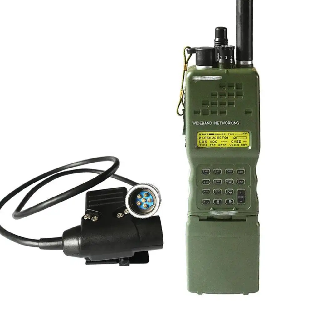 

PRC-152 PRC 152 Harris Dummy Radio Case,Military Talkie-Walkie Model for Baofeng Radio,No Function With U94 PTT 6-pin plug