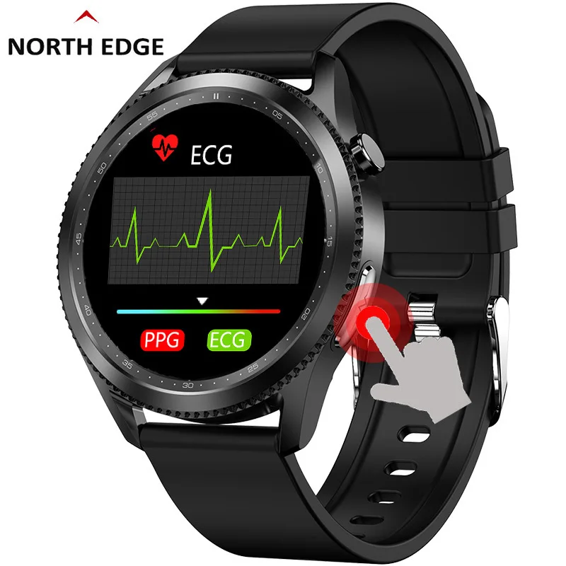 NORTH EDGE reloj inteligente para hombres y mujeres mayores, pulsera