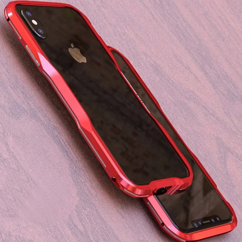 Бампер противоударный Для iphone XR X XS Max 7 8 Plus 11 Pro MAX металлическая рамка шаблон чехол для телефона iphone 11 чехол