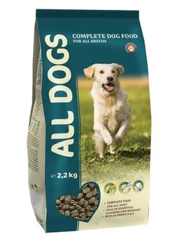 

All dogs food for adult dogs (all dogs) 2,2 kg