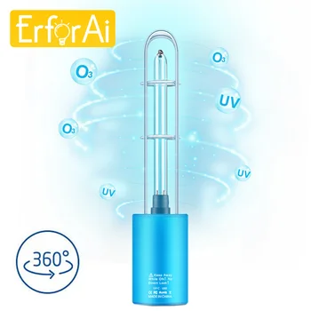 

Handheld UV Sterilizer Lamp UVC Light Sterilizing Home Ultraviolet Light Bulb Rechargeable Germicidal UV Light Sterilization