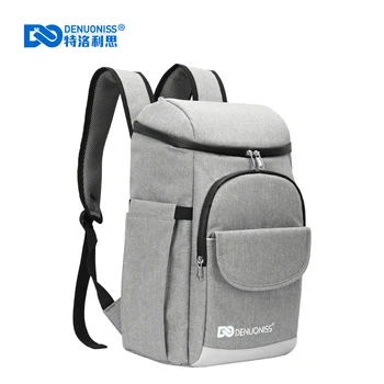 

DENUONISS Newest Design Cooler Backpack Soft Large Food Thermal Bag Leakproof Insulated Camping Isothermal Refrigerator Bag