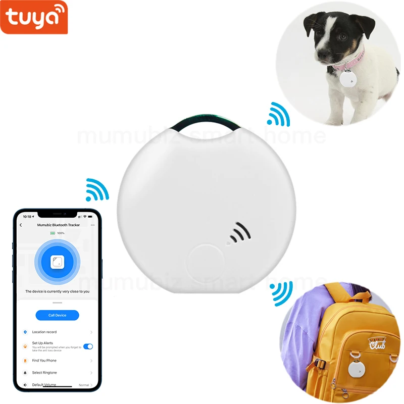 Achetez en gros Appareil Anti-perte Tuya Smart Tag Bluetooth Smart Tracker Key  Finder Pour Animal De Compagnie, Portefeuille, Bagages Et Plus Chine et  étiquette Intelligente à 3.5 USD