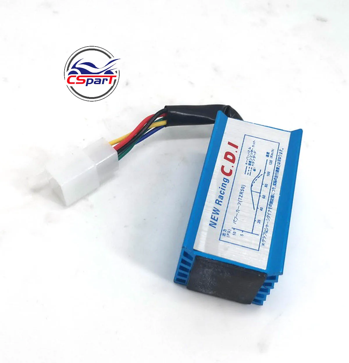 Гоночный 5 Pin один Squre штекер AC CDI Коробка зажигания 50 70 90 110 125CC яма Dirt Bike ATV Quad части |