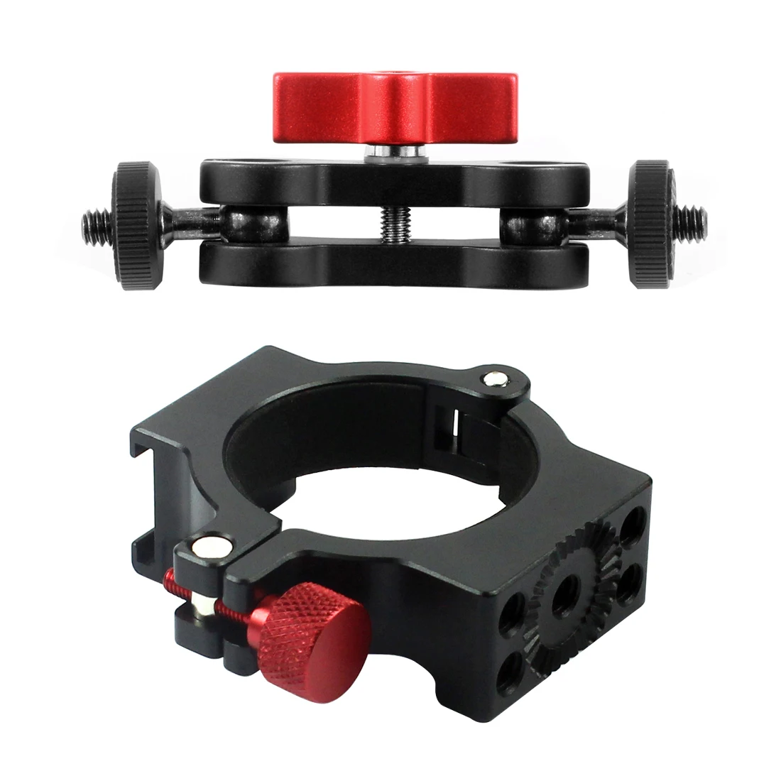 4-Ring Hot Shoe Adapter Ring Microphone Mount with Magic Arm for Zhiyun Smooth 4 Handle Gimbal DSLR Camera | Электроника