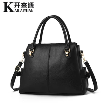 

100% Genuine leather Women handbags 2021 New Classic Styling Sweet Lady Handbag Crossbody Shoulder Tote Messenger Bag
