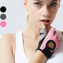 Профессиональный для спортзала перчатки для занятий фитнесом Мощность Вес подъема Для женщин Для мужчин тренировка Кроссфит Бодибилдинг половина протектор для пальцев руки