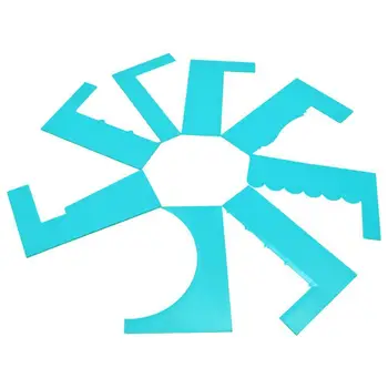 

DIY Baking New 8 Kinds Of Cream Pattern Scraper Scraper Tool Decorating Cream Birthday Cake Plastic J8U0
