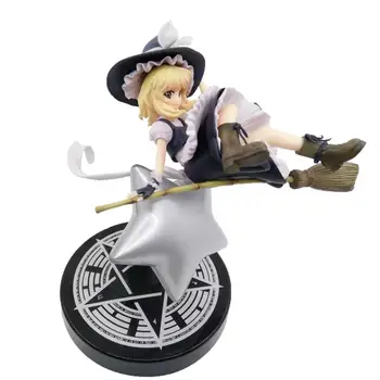 

23cm Anime Tōhō TouHou Project Silent Sinner in Blue Kirisame Marisa PVC Action Figure Toys Collection Model