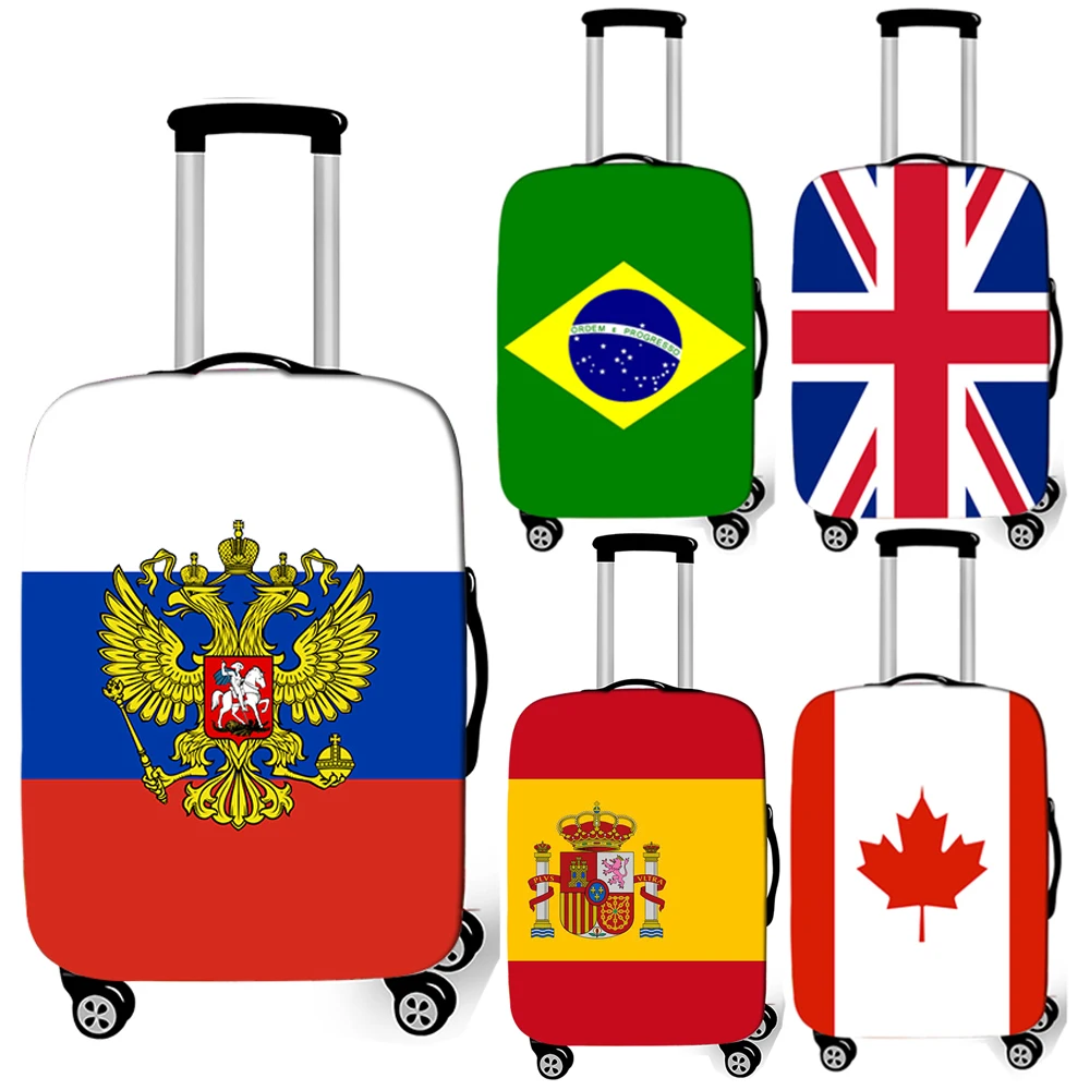 Hot Seller Luggage-Cover Travelling Case Trolley Flag for Anti-Dust Protective-Covers National Spain/uk dV5oBw9y3