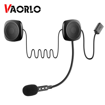 

VAORLO Motorcycle Helmet Wireless Bluetooth Earphone Waterproof Anti-interference V5.0 Headset HandsFree Calling For Moto