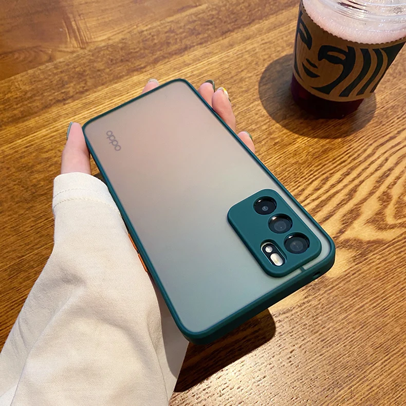 Shockproof Hard Matte Soft Bumper Case