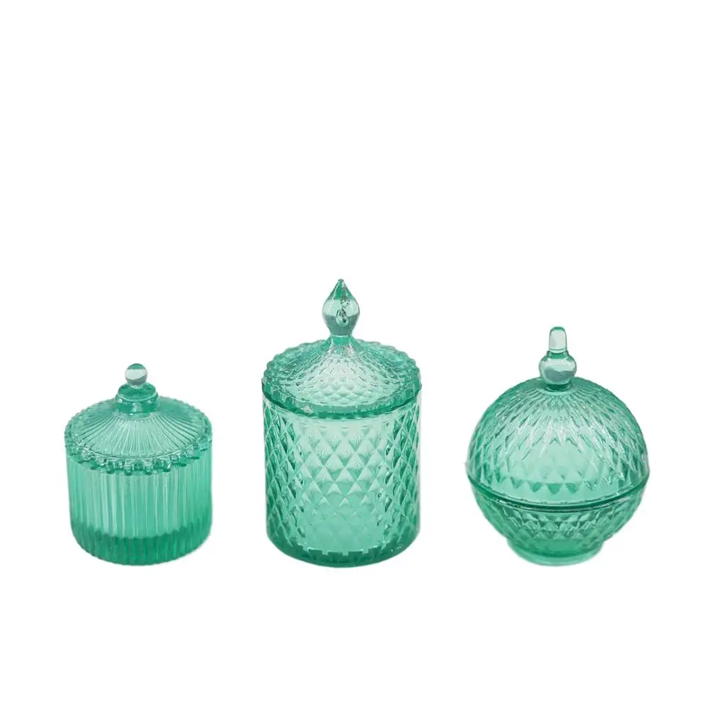 1:6 doll house mini model furniture accessories Glass texture candy jar 12