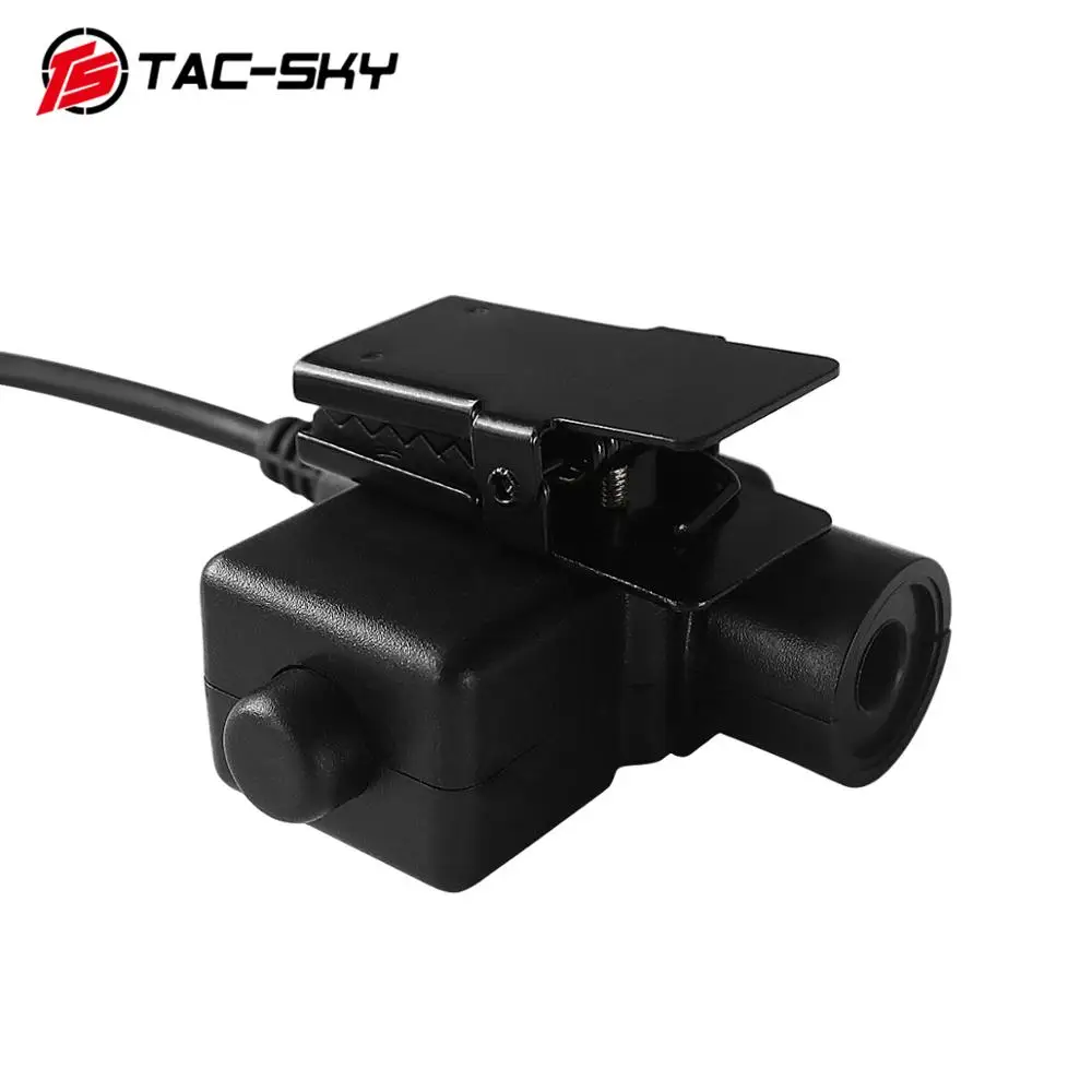 TAC-SKY U94 PTT 6-pin тактическая гарнитура PTT 6-pin u94 ptt для AN/PRC 152 152a 148 имитационная модель военного радио Виртуальная коробка