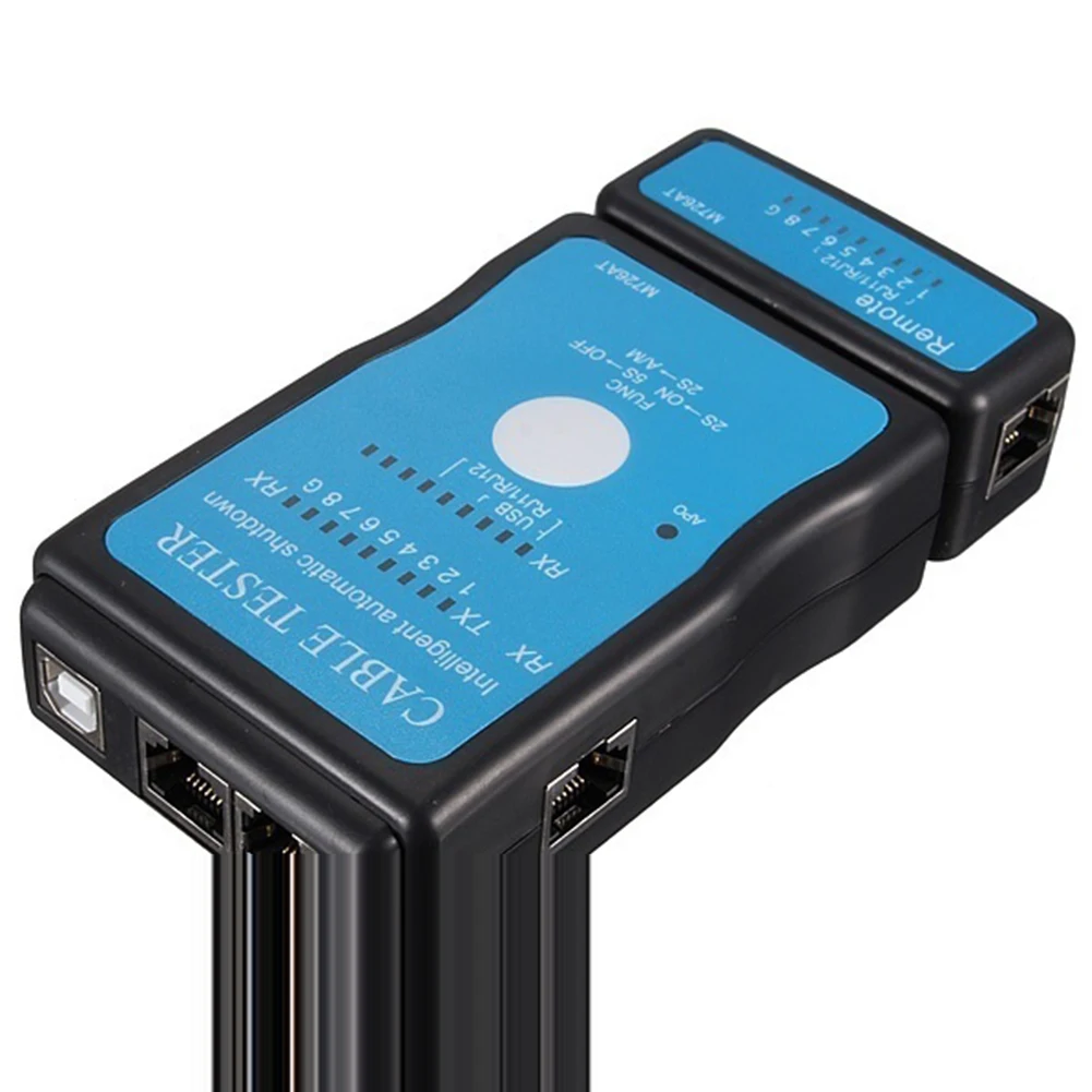 RJ45 RJ11 LAN USB Интеллектуальный с Светодиодный индикатор портативный пробой тест автоматическое сканирование кабель тест er сети Ethernet