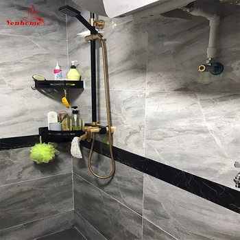 

Wood Style Self-adhesive Wall Floor Sticker for Bathroom Skirting Line Decal Waterproof Vinyl Waist Line Wallpaper Home Decor