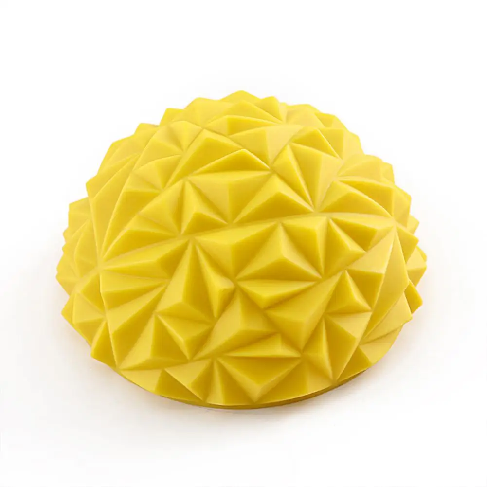 yellow Kuulee Массажный мяч, фитнес Арка баланс мяч для ног массаж мышц Расслабление терапия приспособления для занятий йогой фитнес оборудование Массажный мяч - Цвет: yellow
