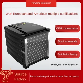 

Factory Direct Intelligent Fruit Dryer Household Pet Stainless Steel Food Dryer Fruit Dehydrator One Product Dropshipping