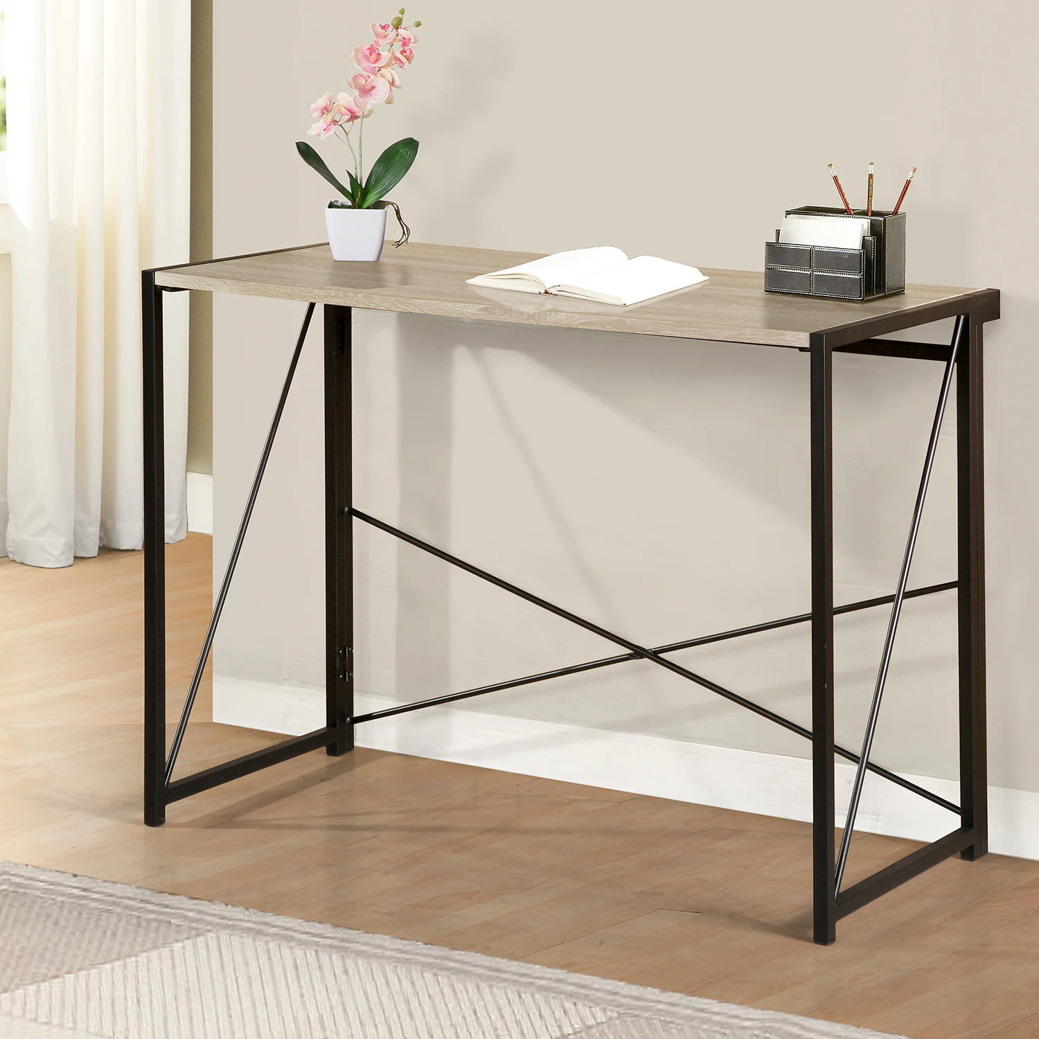  Portable folding bookshelf dining table desk sofa table coffee table computer desk desk desk confer