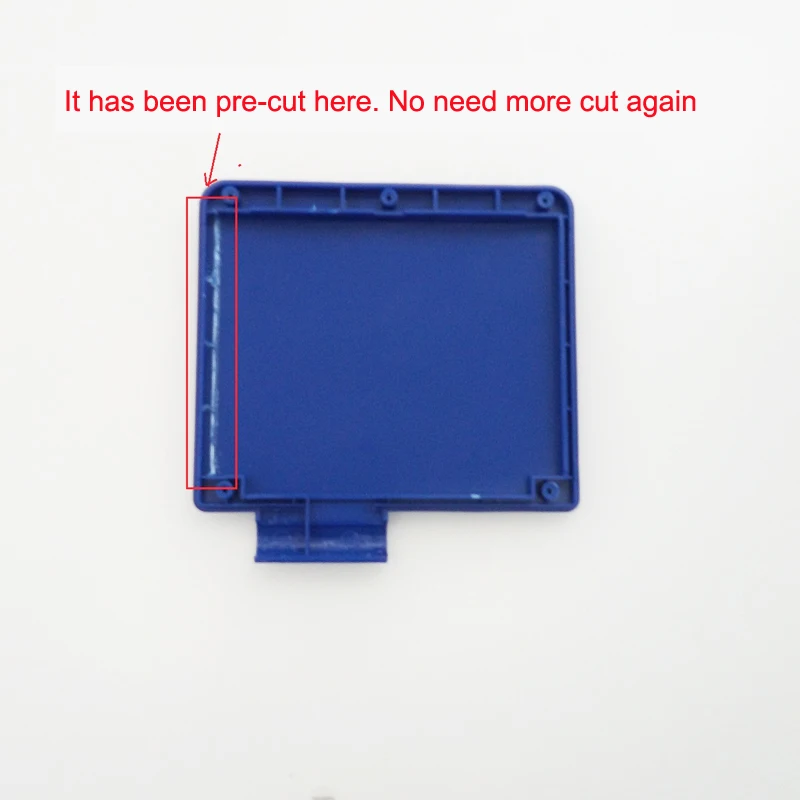 Quentes com Alojamento Pré-cortado para Gameboy Tela com Case de Concha para o Console Kits v2 Backlight Gbasp Lcd Ips Gba sp - Image 6