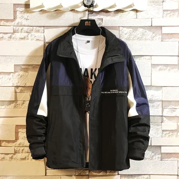 

2020 Spring Fashion Lapel Jacket Men Bomber Jackets Mens Streetwear Pilot Jacket Causal Plus Size Coats Fashion Tops Male 3XL