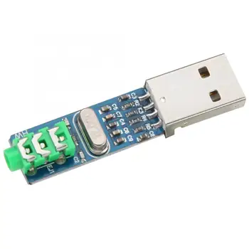 

5V Mini USB DAC Decoder PCM2704 USB Sound Card Analog DAC Decoder Board 5V USB Power Supply