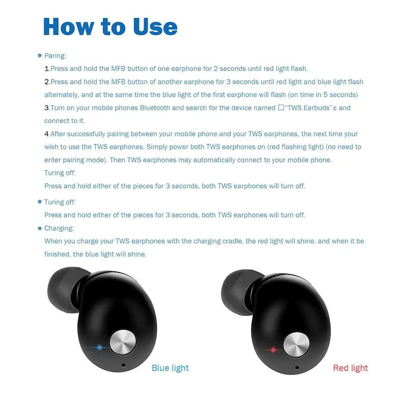 MeterMall Mini True wireless Twins Bluetooth наушники-вкладыши стерео наушники Спортивная гарнитура