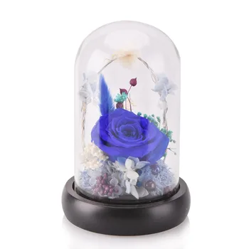 

9*15cm Lumious Black Base Glass Dome Home Decoration Diameter=9cm Height=15cm Glass Dome Wedding Prop