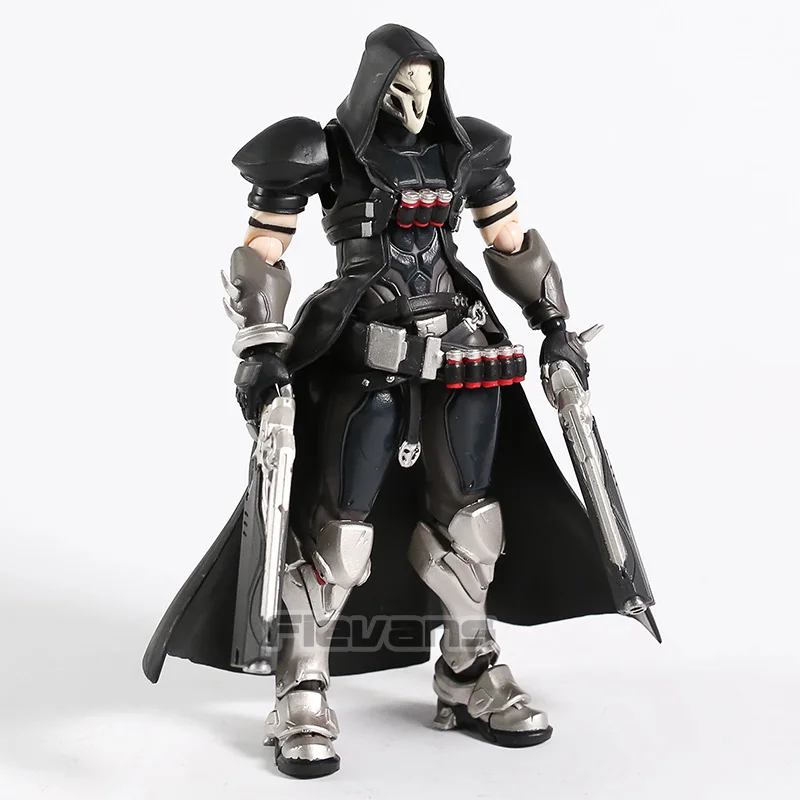 Популярная игра OW Reaper Figma 393 ПВХ экшн фигурка Коллекционная модель