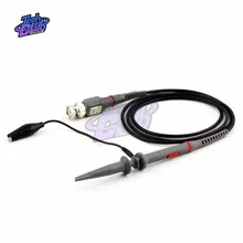 P6100 BNC Oscilloscope Scope Clip Probe Test Leads High Precision Scope Analyzer Alligator Test Clip Probe for Tektronix HP