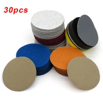 

30pcs 996A 2Inch Sanding Disc Sandpaper 50mm 240/600/1500/2000/5000/10000 Grit For Polishing Grinding Herramientas