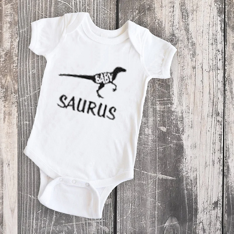 

Dinosaur Family Shirts Fashion Mommy and Me Matching Tshirt Mommy Saurus Baby Tee Mother and Son Clothes Print Tops