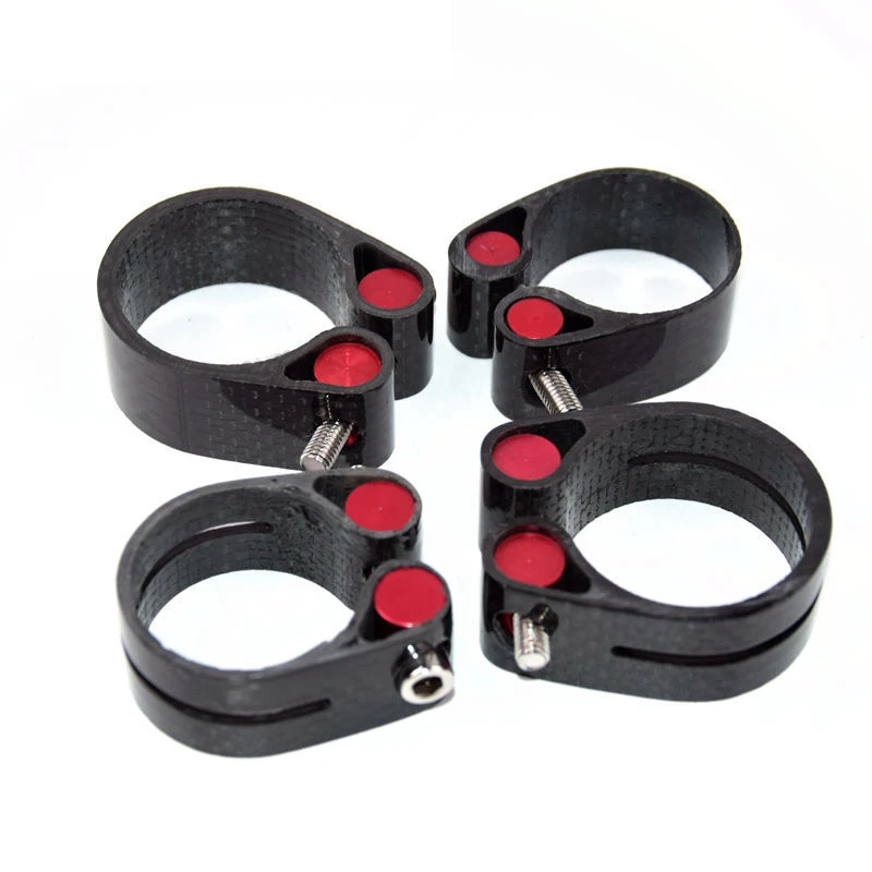 Newest Mountain Road bike full carbon seatpost clamp carbon bicycle