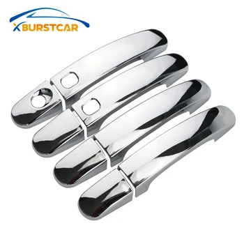 

Xburstcar for Ford Kuga Escape 2013-2016 for Ford Focus 3 4 2012-2016 ABS Chrome Door Handle Protective Cover Trim Stickers