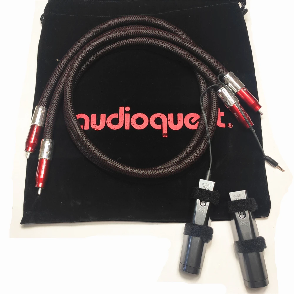 Одна пара HIFI аудиофил высококлассный противопожарный аналоговый кабель RCA с 72 в