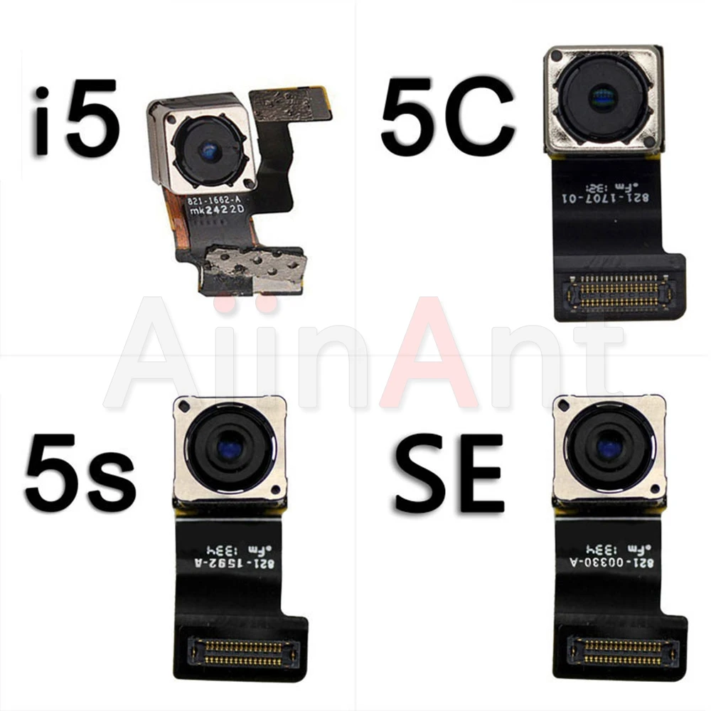 Оригинальная основная задняя камера для iPhone 6, 6s Plus, SE, 5, 5S, 5c, задняя камера, гибкий кабель, запасные части для мобильного телефона