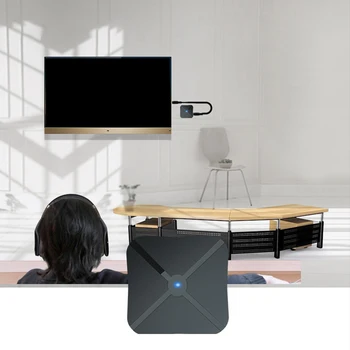 

2 In 1 Wireless Bluetooth 4.2 Audio Receiver Transmitter For Tv 3.5Mm Aux Bluetooth Adapter For Headphone Home Tv Mp3 Pc